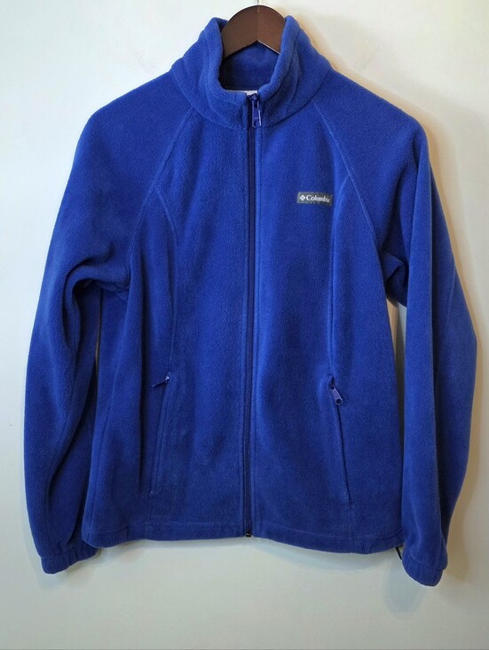 Columbia Sportswear Company Jackets & Blazers - Columbia Benton Springs Blue Fleece Full Zip Women's Size Medium